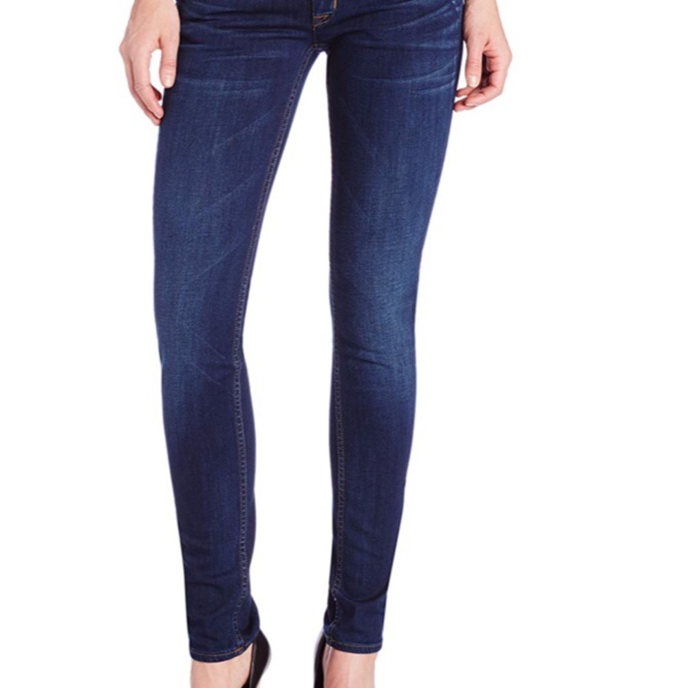 Hudson Collin Skinny Jeans Flap Pocket